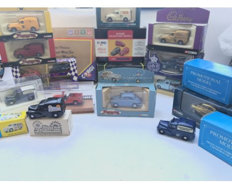 A Collection Of boxed Morris Minors By Corgi.