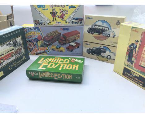 A Collection of Boxed Corgi Classics including Chipperfeilds Circus#31703.
