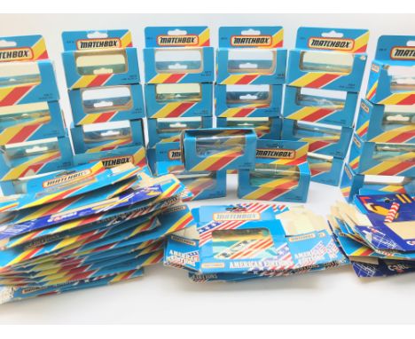 A Large collection of Matchbox and Corgi empty boxes.