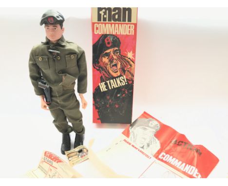 A 1967 Boxed Palitoy Talking Action Man Commander.