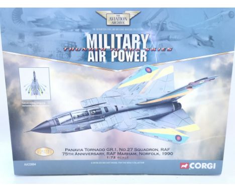 A Boxed Corgi Panavia Tornado GR1 No.27 Squadron. RAF. #AA33604.Sealed.