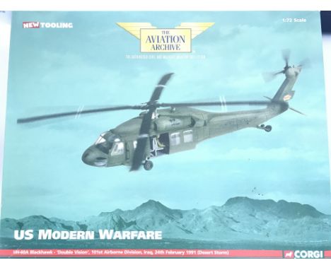 A Boxed Corgi US Modern WarfareUH-60A Blackhawk.#AA35901