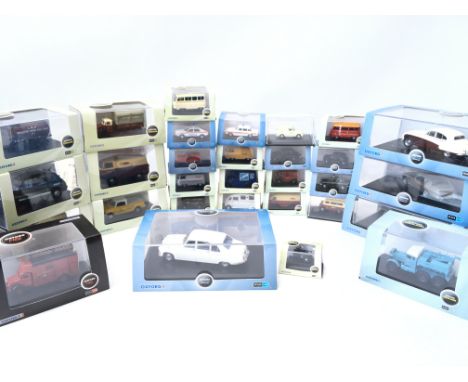 A Collection of Oxford Die-cast all boxed including Fire. haulage. automobile etc.