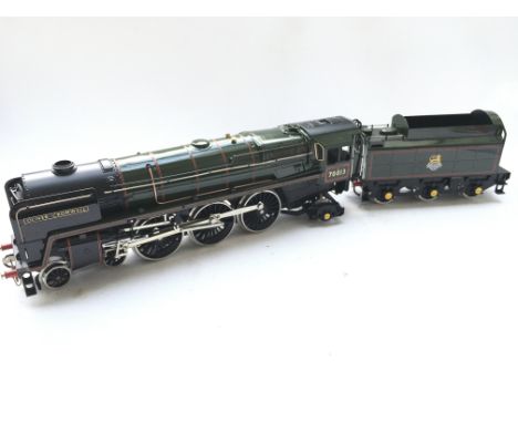 A Ace Trains 0 Gauge Britannia Class Locomotive. Boxed.Oliver Cromwell.