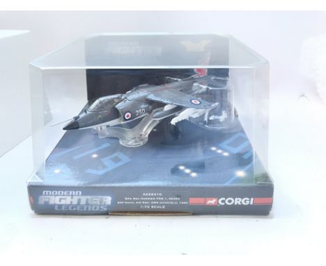 A Boxed Corgi Modern Fighter Legends BAE Sea Harrier. #AA32410
