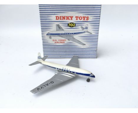 A Boxed Dinky Supertoys D.H Comet Airliner. #702.