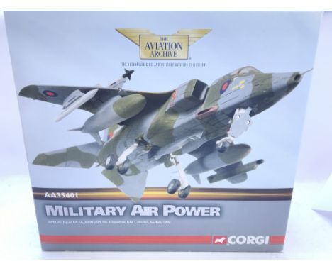 A Boxed Corgi Sepecat Jaguar GR. 1A. #AA35401.