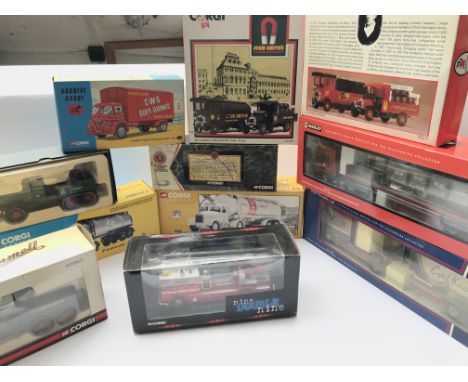 A Box Containing a Collection of Corgi Classics Lorry's etc.