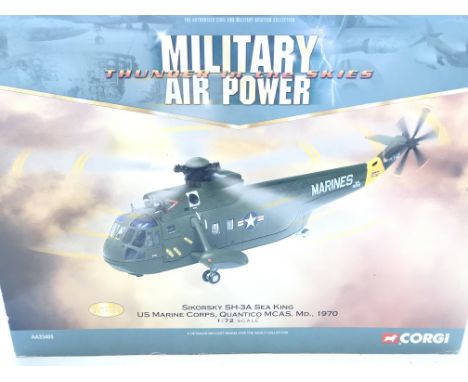 A Boxed Corgi Sikorsky SH-3A Sea King US Marine Corps. #AA33405.