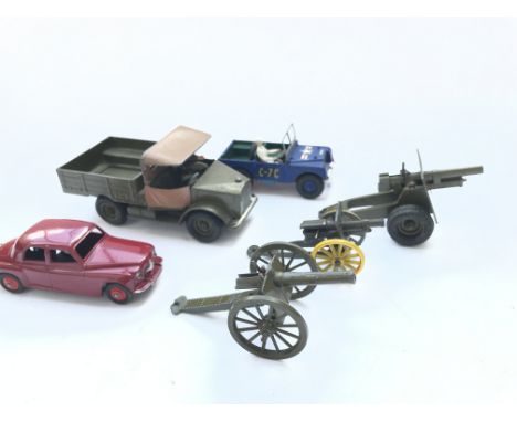 A Collection of Dinky and Britain's playworn Diecast.