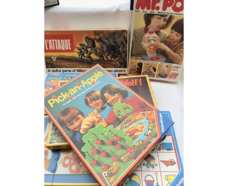 A Vintage Mr.Pop Game and others.