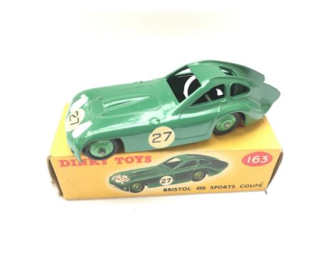 A Boxed Dinky Bristol 450 Sports Coupe. #163