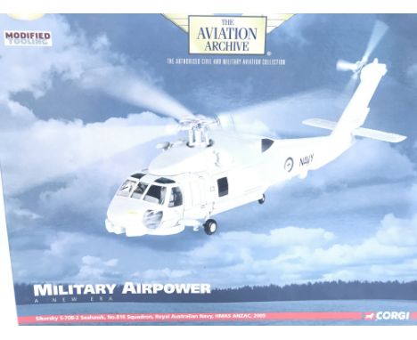 A Boxed Corgi Sikorsky S-70B-2 Seahawk. #AA35904.