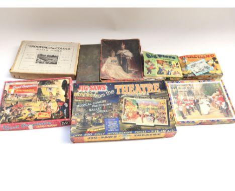 Collection of vintage puzzles