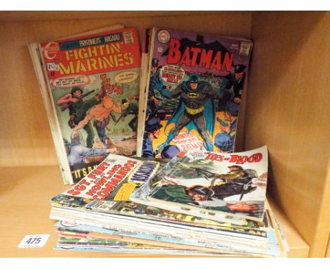 Vintage Charton comics and DC Superman National comics