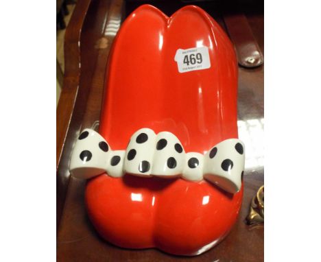 A Carlton Ware model of Betty Boops shoes