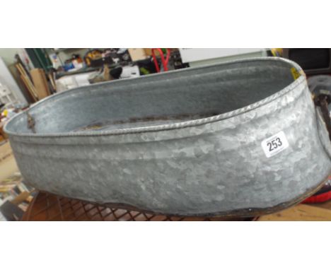 A long vintage style planter