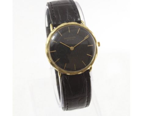POLICE > A gold-plated gents RAYMOND WEIL wristwatch, working manual-wind movement, together with a modern SKAGEN quartz wris
