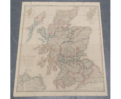 James Wyld (publisher) - 'A Map of Scotland Drawn Chiefly from the Topographical Surveys of Mr. John Ainslie and from those o