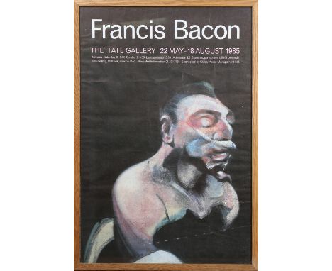 Francis Bacon - 'The Tate Gallery 22 May-18 August 1985', offset lithograph, published by Tate Gallery Publications and print