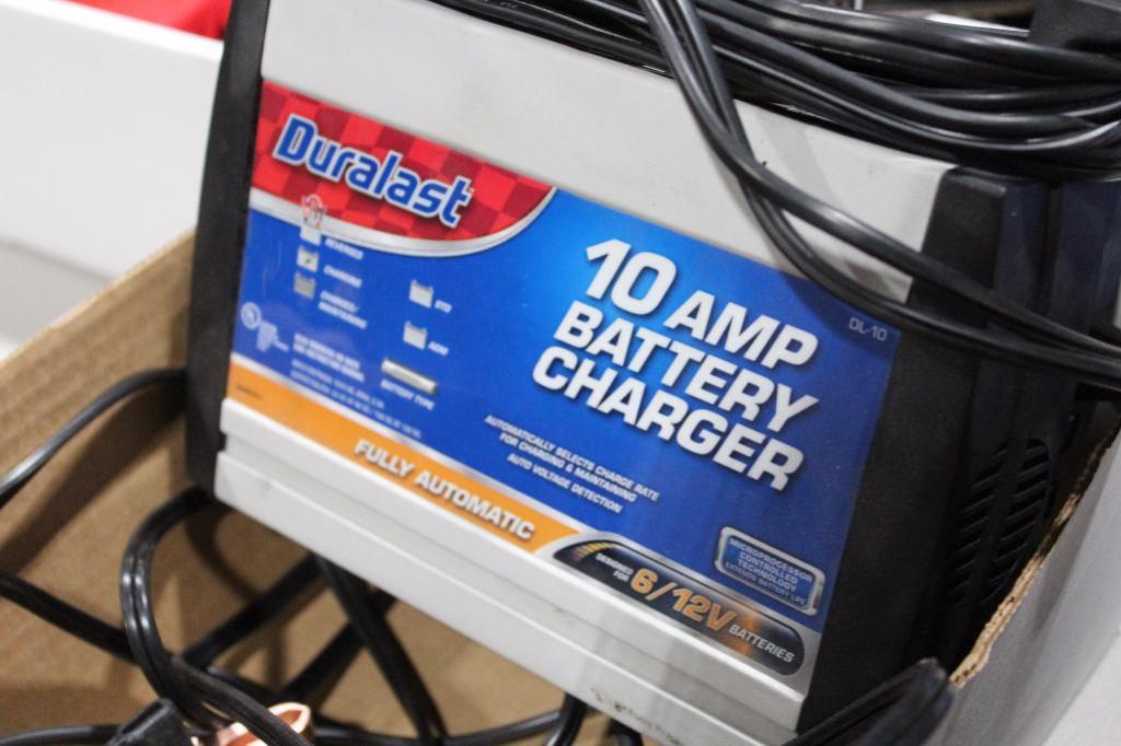 Duralast 10 amp battery charger