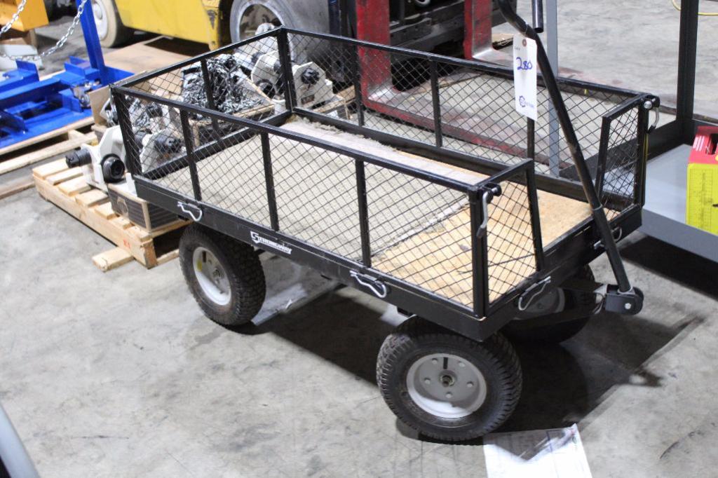 Strongway pneumatic tire cart Size 48x24