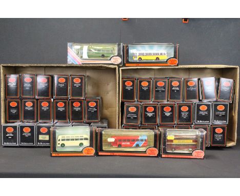 41 Boxed EFE Exclusive First Editions diecast model buses, diecast ex, boxes vg overall (2 boxes) 