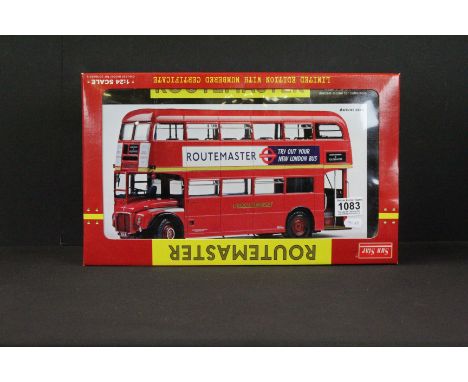Boxed Sun Star 1/24 2901 Route Master diecast model, diecast complete &amp; ex, box gd overall 