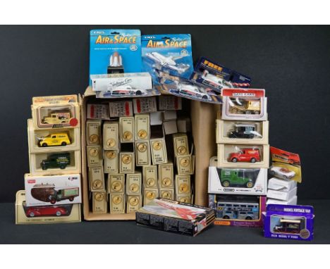 53 Boxed diecast models to include Matchbox, Lledo, Corgi and ERTL examples, featuring Matchbox KRW-15 'The Royal Wedding 198