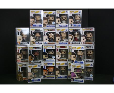 Funko - 26 Boxed Funko Pop! Television series to include 10 x Seinfeld (1096 Jerry, 1090 Kramer Underwear, 1082 George, 1086 