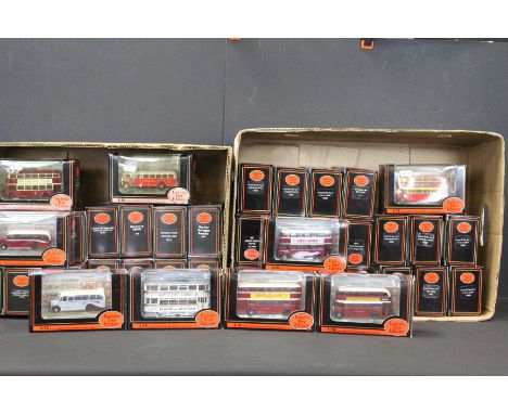41 Boxed EFE Exclusive First Editions diecast model buses, diecast ex, boxes vg (2 boxes) 
