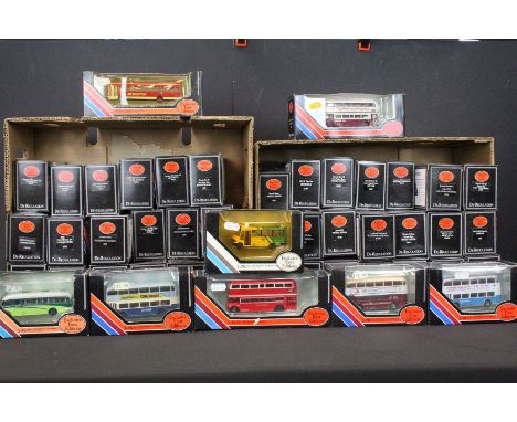 45 Boxed EFE Exclusive First Editions De-Regulation diecast model buses, diecast ex, boxes vg (2 boxes) 