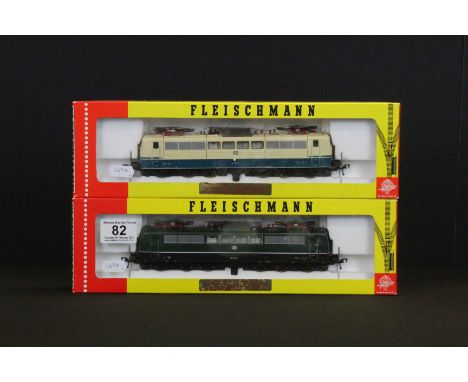 Two boxed Fleischmann HO gauge locomotives to include 4380 &amp; 4381 