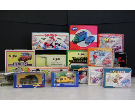 Group of boxed Corgi diecast models / sets, to include Comic Classics, Limited Edition York Fair, British Road Services, Bart