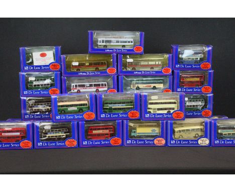 26 Boxed / cased EFE Exclusive First Editions diecast model buses, diecast ex, boxes gd-vg overall 