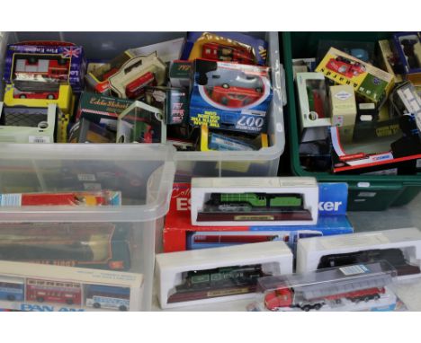 85 Boxed diecast models to include Atlas Editions, Corgi, Lledo, Oxford Diecast, Vanguards, Burago, Shell, Maisto, etc, featu