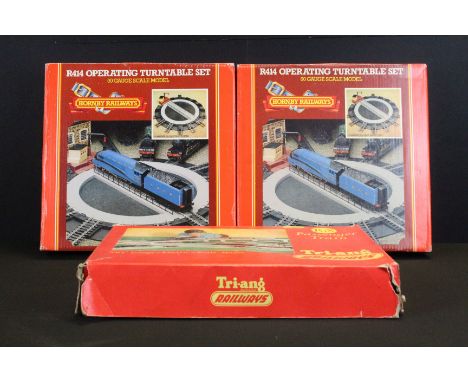 Quantity of OO gauge model railway to include boxed Triang R1X train set with Princess Elizabeth locomotive, 2 x boxed Hornby