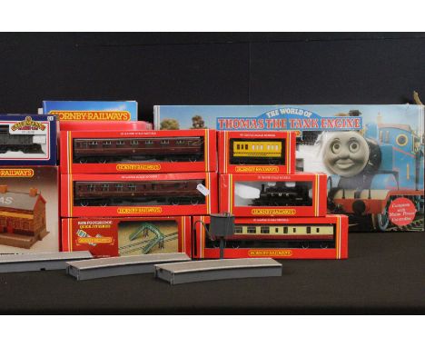 Quantity of OO gauge model railway to include boxed Hornby R181 Thomas the Tank Engine train set with Thomas locomotive and r