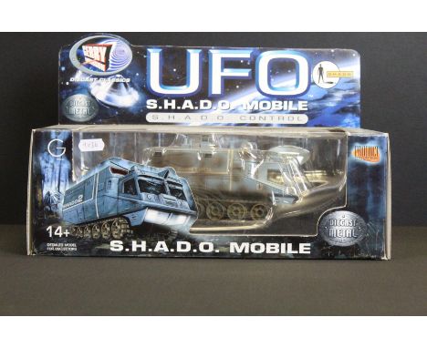 Boxed Product Enterprise Gerry Anderson UFO SHADO Mobile Control diecast model, diecast ex, box vg but dusty 