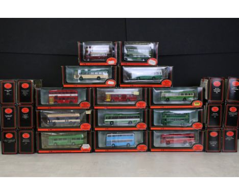 25 Boxed EFE Exclusive First Editions 1:76 diecast bus models to include 26306, 16311, 16002, 20201, 16201, etc, diecast ex, 