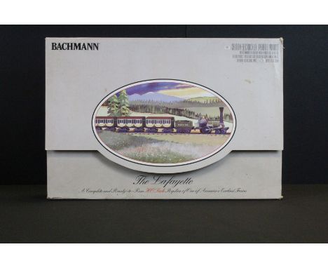 Boxed Bachmann HO scale 00628 The Lafayette train set, complete 