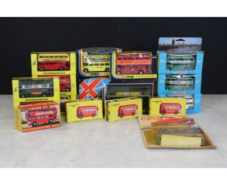 15 Boxed diecast models to include 8 x Budgie Routemaster Bus, 4 x Lone Star buses, 2 x Corgi (469 London Routemaster &amp; 4