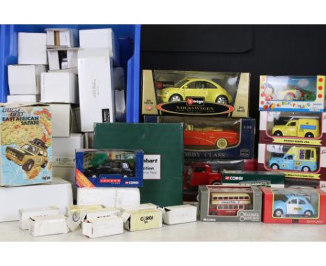 Around 45 Boxed diecast models to include Corgi, Polistil, Ford Motor Company, Burago, Saico, etc, featuring Corgi Original O