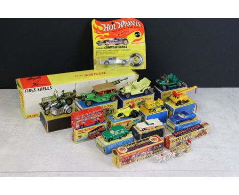 14 Boxed mid 20th C onwards diecast models to include 11 x Matchbox featuring 17 The Londoner &amp; 21 Rod Roller (both vg) e