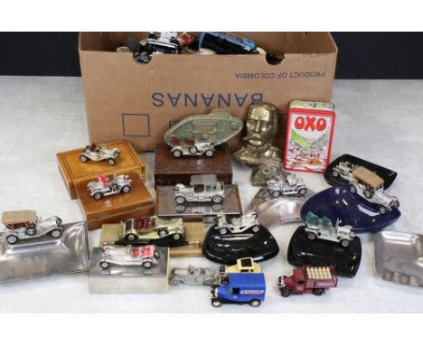 Collection of diecast models to include Corgi, Lledo, Saico, Brooklin Models, Matchbox, Franklin Mint, Danbury Mint Pewter, e