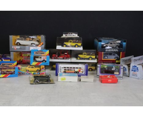 24 boxed / cased diecast models. to include Corgi, Solido, Schuco aeroplanes, Matchbox, Ertl etc, diecast gen ex, some boxes 