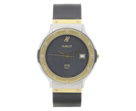 Hublot Classic, Edelstahl/Gold, Referenz 1520.2, Durchmesser 36 mm, Gehäuse Edelstahl und mit einer Auflage von Gelbgold, sch