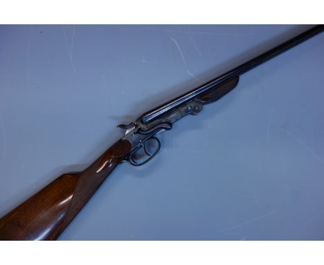 Shotgun certificate required - Belgian .410 double barrel side by side sporting gun No.OKG852, hammer action with folding 70.
