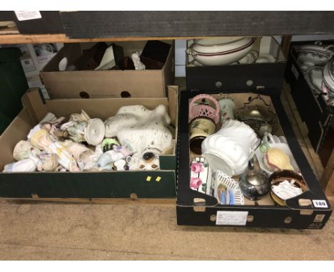 Four boxes of assorted including Nao