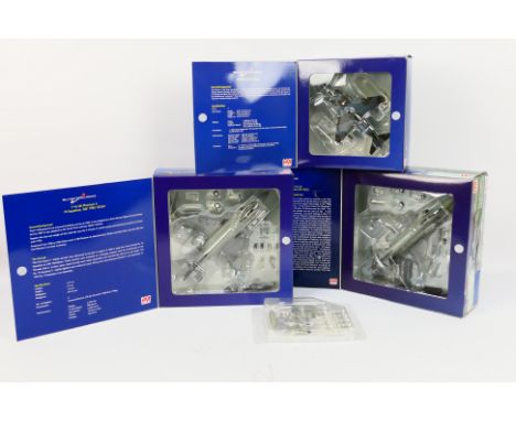 Hobby Master - Three boxed 1:72 scale diecast model aircraft from Hobby Master. Lot consists of HA2613 BAe Harrier GR.Mk 9 RA